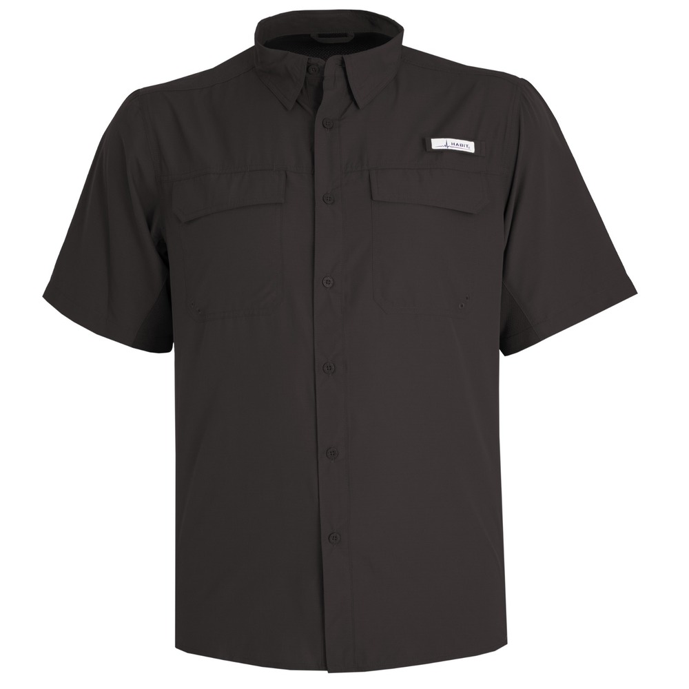 HABIT Men's Trappers Cabin‎ Hybrid Short Sleeve River Shirt